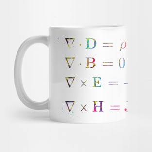 Maxwell's equations Mug